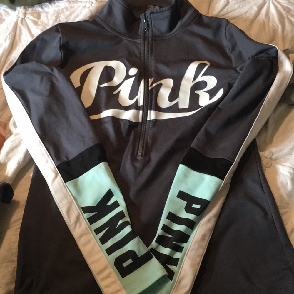 PINK Victoria Secret Half-Zip up
